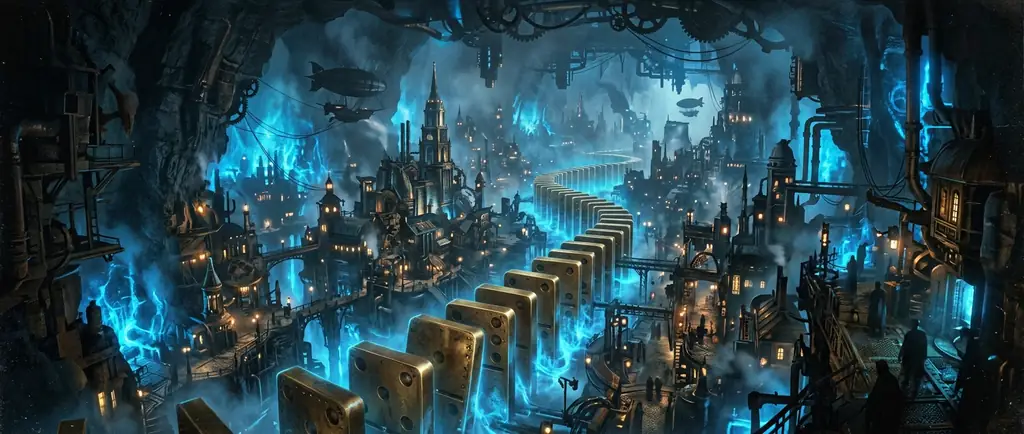 Clockwork Metropolis Background