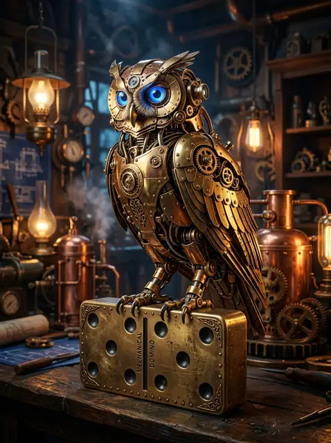 Archimedes the Brass Owl
